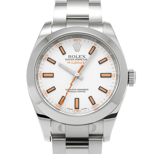 Rolex milgauss 116400 - rolex, weiß