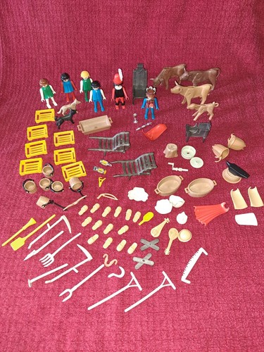 Playmobil klicky konvolut - playmobil,