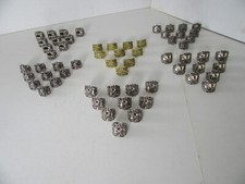 je 10 Stück vintage Metall Serviettenringe Shop-Auswahl  hochwertig Neu