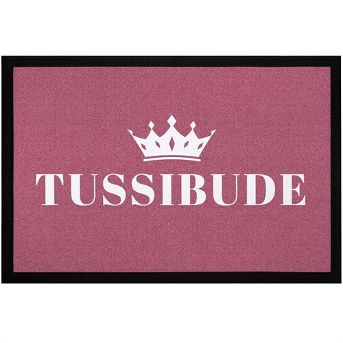 Fußmatte tussibude krone - fußmatte,