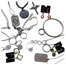 50 Teile Modeschmuck Anhänger