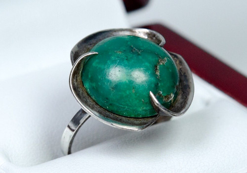 Silber antiker art - deco, ring