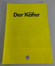 Prospekt / Broschüre VW Mexiko Käfer 1200 L Stand 06/1985