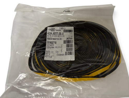 Schwarze klebebandrolle 4x9 - schwarze,