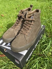 Vision Street Wear Schuhe Eu 43 Wildleder  Dk Olive Skate Schuhe Neuwertig