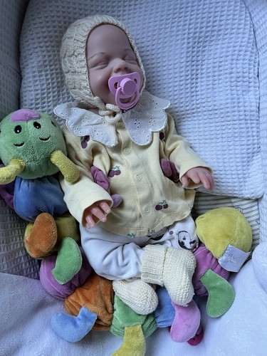 Baby puppe vollsilikon - vollsilikon, 3,1