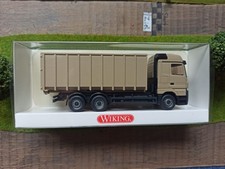 Wiking 672 02 33 MB Actros Meiller Abrollkipper LKW  1:87 H0 Modellauto mit OVP