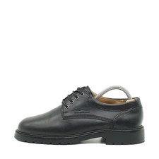 YelloMiles Herren Business Schnürschuh Schnürschuhe schwarz Robuste Sohle EU 41