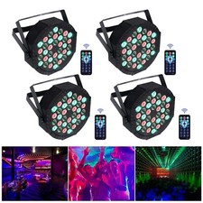 4PCS LED Par Strahler Partylicht/Discolicht