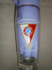 Fc Bayern München Bierglas Fussball-Pokal-Meister 1937 u.1957 Autogramme sign.
