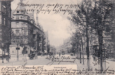 Hannover, Bödekerstraße, ge. 1903 nach Schöningen, Straßenbahn Tram, Kutsche.