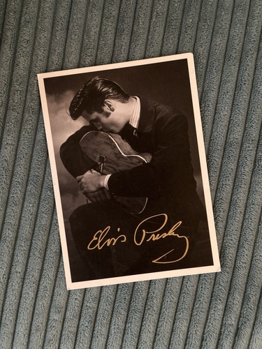 Elvis presley postkarte mit - presley,