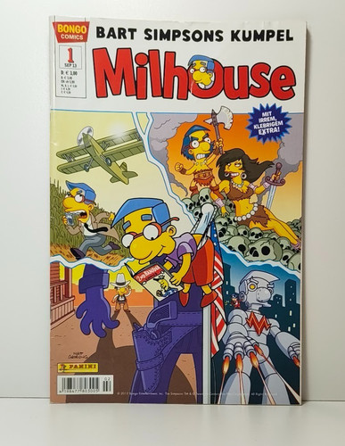 Milhouse comic simpsons comics - comic,