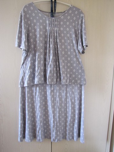 Zweiteiliges sommer kleid - zweiteiliges, sommer-kleid