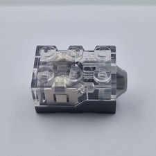 Lego 1x Lichtstein Leuchtstein orange light brick 54930c02 transparent klar