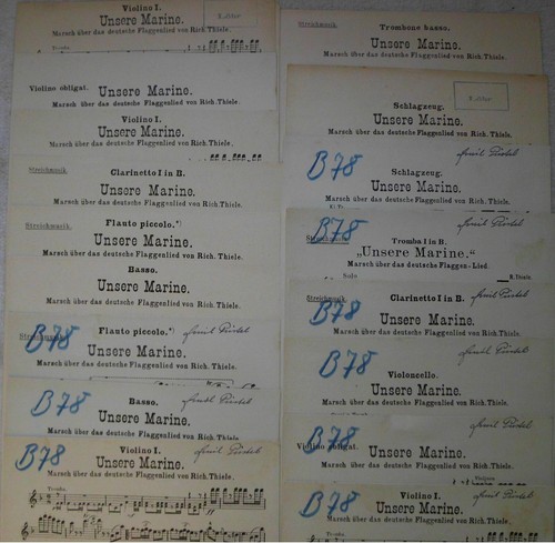 Noten richard thiele unsere - noten:, thiele,