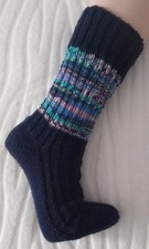 Selbstgestrickte Socken Gr 41