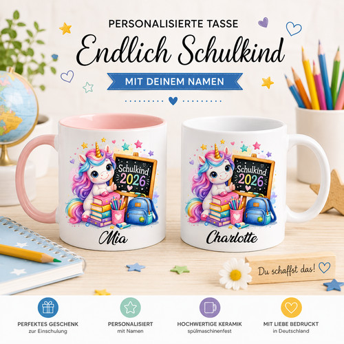 Tasse schulkind 2026 - schulkind,