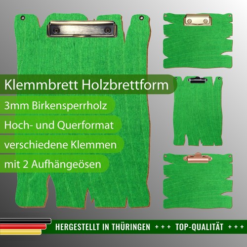 Bütic holz klemmbrett - holz,