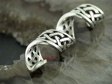 Silber 925 Bartschmuck Bartcreole Bartspirale Celtic Zopf Keltischer Haarschmuck