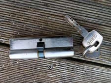 Abus Sicherheitsschloss, Bohrloch Schlüssel, gebraucht