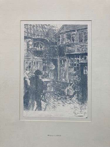 Lithografie grafik hamburg - lithografie,