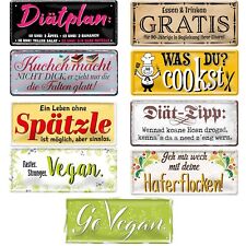 Blechschilder Schild Deko