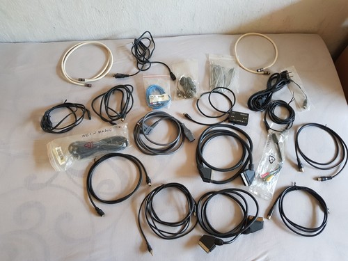 Konvolut diverse alte kabel - konvolut,