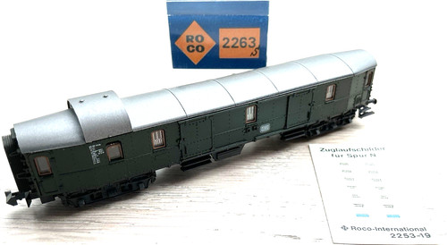 Roco 2263 spur - n,, packwagen