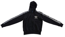 adidas kapuzenjacke schwarz-weiß M
