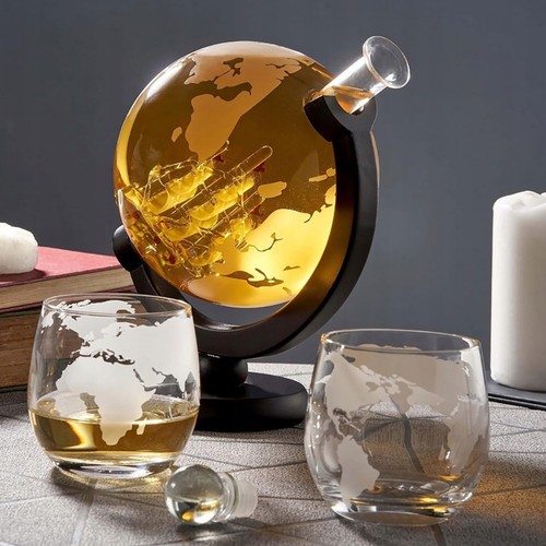 Whisky dekanter glasflasche - whisky,