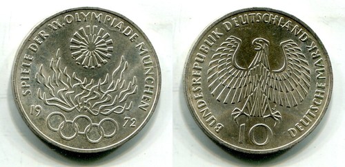 Brd 1972 silber - brd,