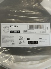 IKEA FYLLEN Wäschekorb weiß 79 l