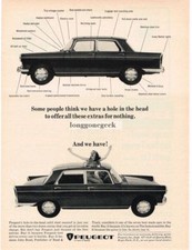 1966 Peugeot 404 4-door sedan