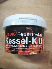 Kesselkitt Schwarz 400g Feuerfest Kessel-Kitt Hitzebeständig - Hark LDF-Kamine