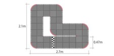 Kyosho Mini-Z Grand Prix Circuit30 Urethane (48pcs - 30x30) / K.87033B