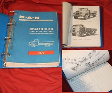 Ersatzteilliste MAN 1070 