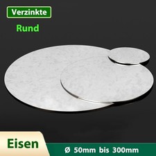 Eisenscheibe Metall Rund