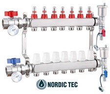 Edelstahl Heizkreisverteiler