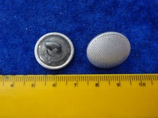 A24-53)orig 2x Uniform Knopf Button BGS Polizei Wehrmacht 21mm für dicke Stoffe