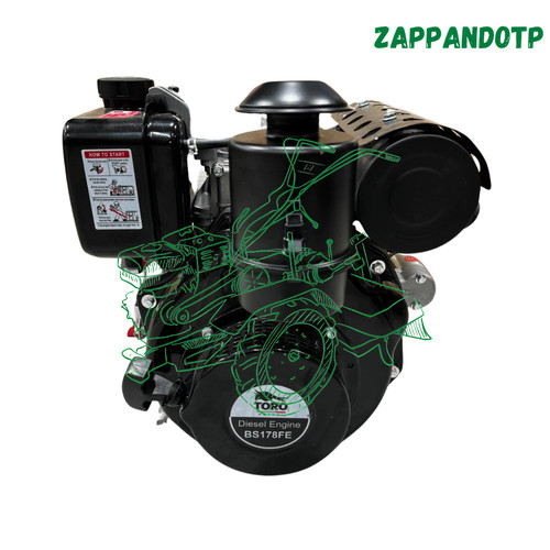 Motor komplett diesel - diesel, 7