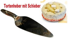 23 cm Premium TORTENHEBER mit Schieber STAHL KUCHENHEBER KUCHENHEBER