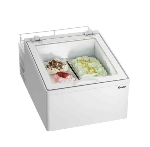 Bartscher eisvitrine 2x5l - eisvitrine, 2x5l-f