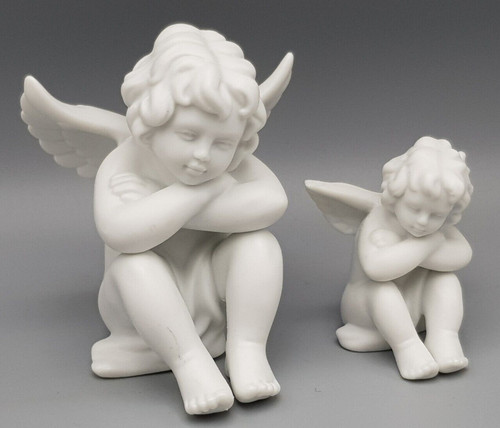 Rosenthal sitzende engel - 2x,