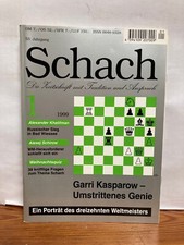 Schach die Zeitschrift und Anspruch Heft 1 1999