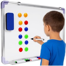 KRUMAD Whiteboard Magnetisch - Magnettafel mit Zubehör für Büro & Zuhause