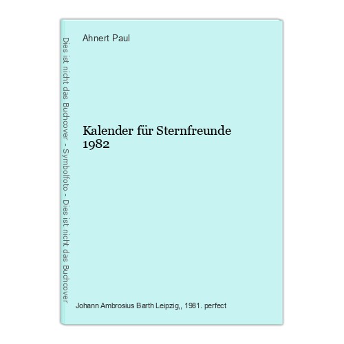 Kalender für sternfreunde - kalender,
