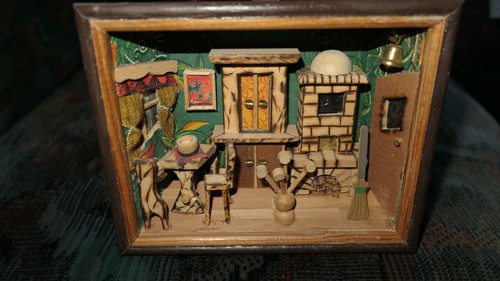 Bild stube mit kamin - bild, detail