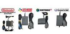 Original Nintendo NES / SNES / N64 / Gamecube / Original Netzteil + TV Kabel