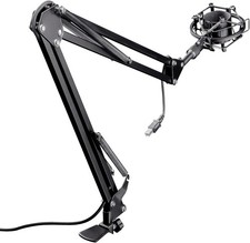 Trust Gaming GXT 253 Emita Mikrofon Arm Mikrofonständer Einstellbarer Tischarm,